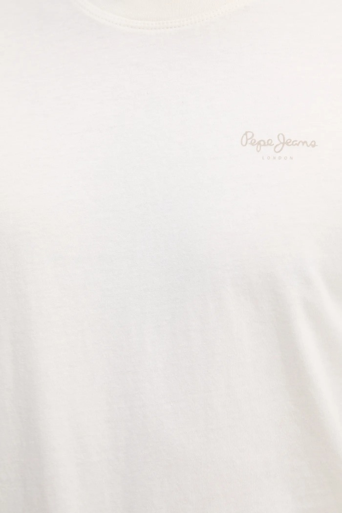 Bavlnené tričko Pepe Jeans JACKO PM508664 béžová