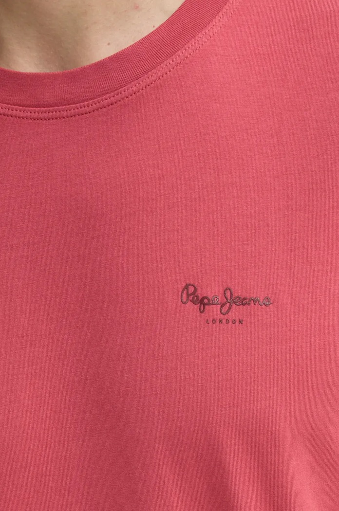 Pamučna majica Pepe Jeans Jacko roza PM508664