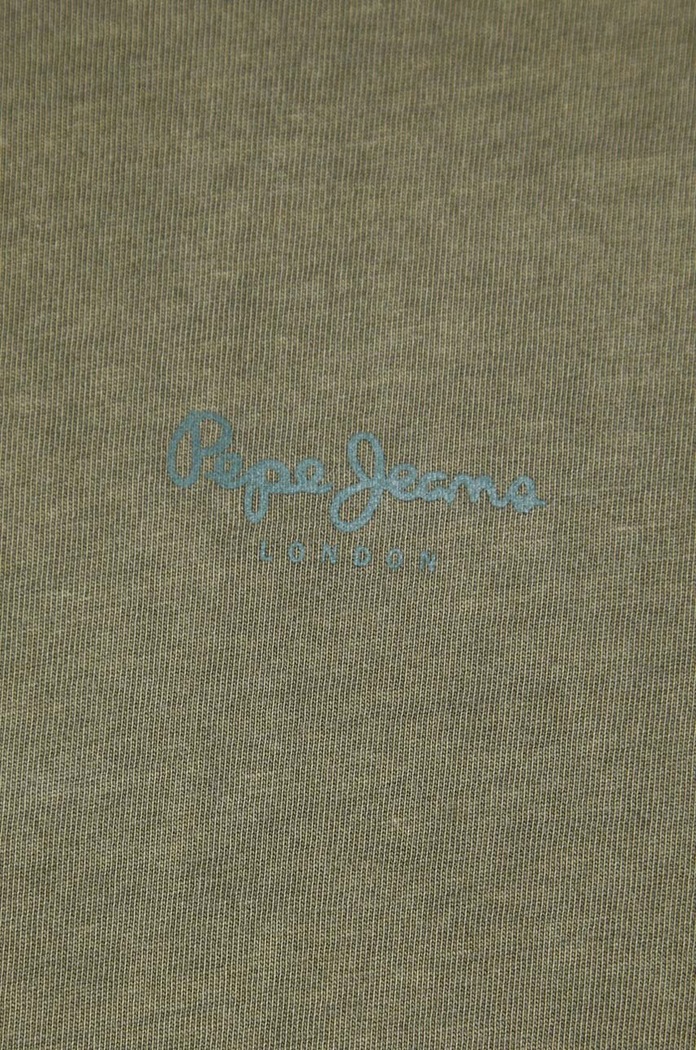 Bavlnené tričko Pepe Jeans Jacko PM508664 zelená