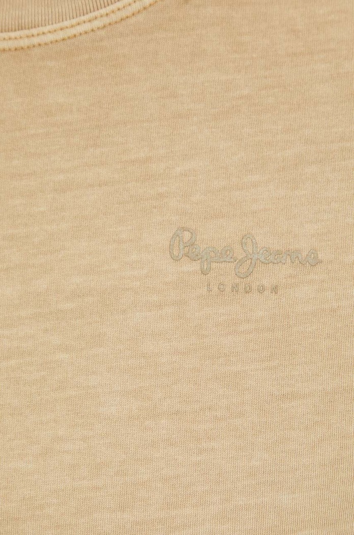 Pepe Jeans t-shirt bawełniany Jacko PM508664 beżowy