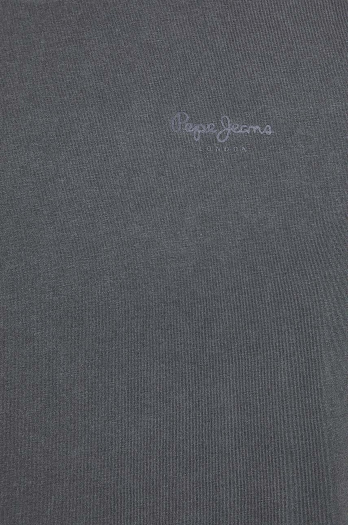 Bavlněné tričko Pepe Jeans Jacko PM508664 šedá