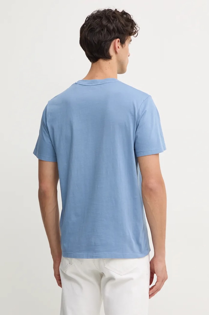 Дрехи Памучна тениска Pepe Jeans Jacko PM508664 син