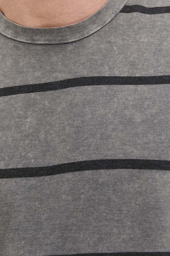 Samsoe t-shirt SAHAKEEM M24100075 szürke