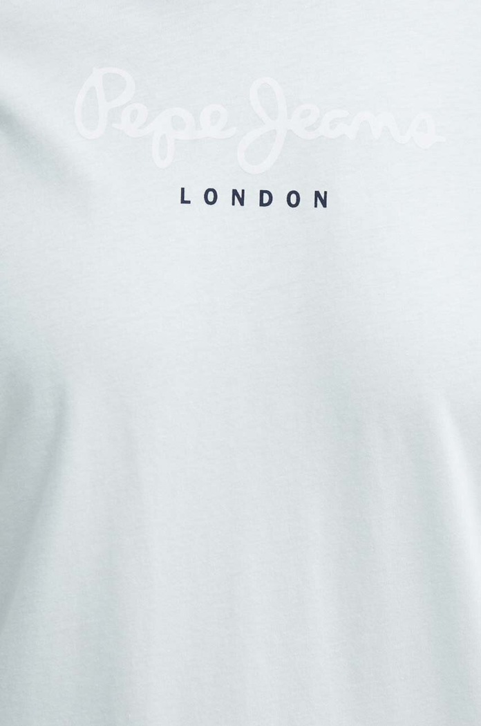 Pepe Jeans tricou din bumbac Eggo PM508208 albastru