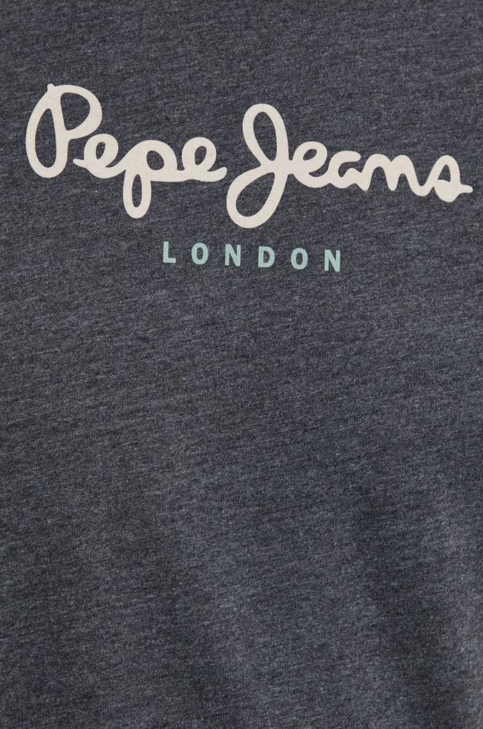 Bavlnené tričko Pepe Jeans Eggo PM508208 sivá