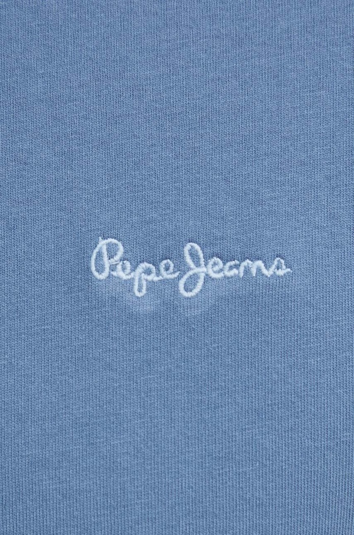 Pepe Jeans tricou din bumbac Connor PM509206 albastru
