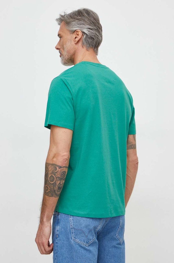 Odjeća Pamučna majica Pepe Jeans Connor PM509206 zelena