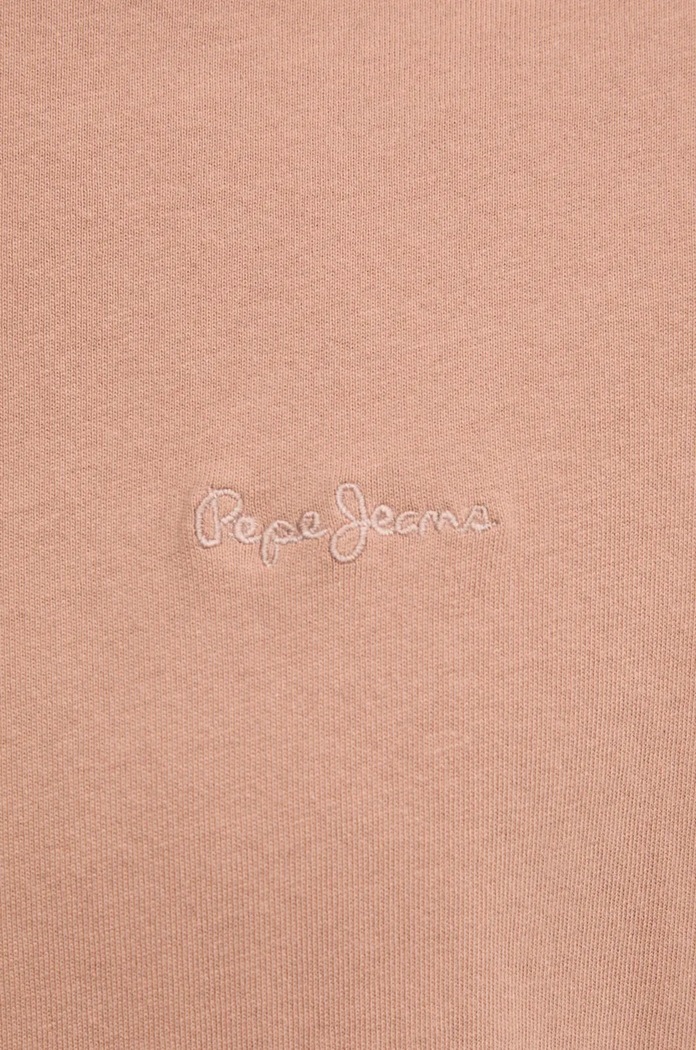 Pamučna majica Pepe Jeans Connor PM509206 smeđa