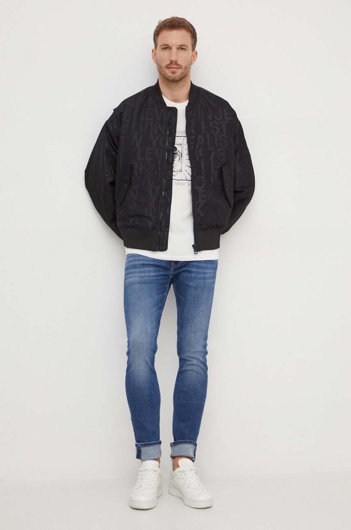 Bavlněné tričko Pepe Jeans Chuck PM509225 béžová SS24