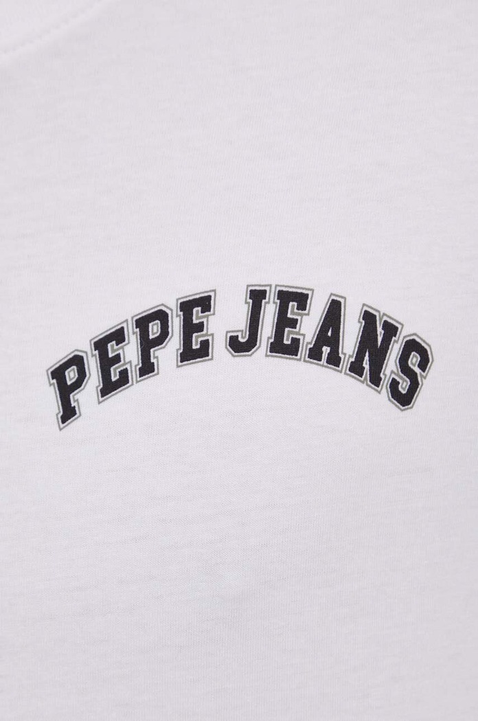 Pepe Jeans tricou din bumbac Clementine PM509229 alb