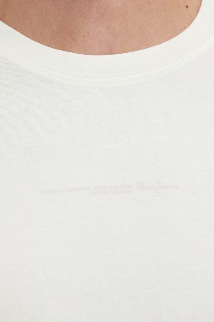 Pamučna majica Pepe Jeans Dave Tee PM509231 zlatna