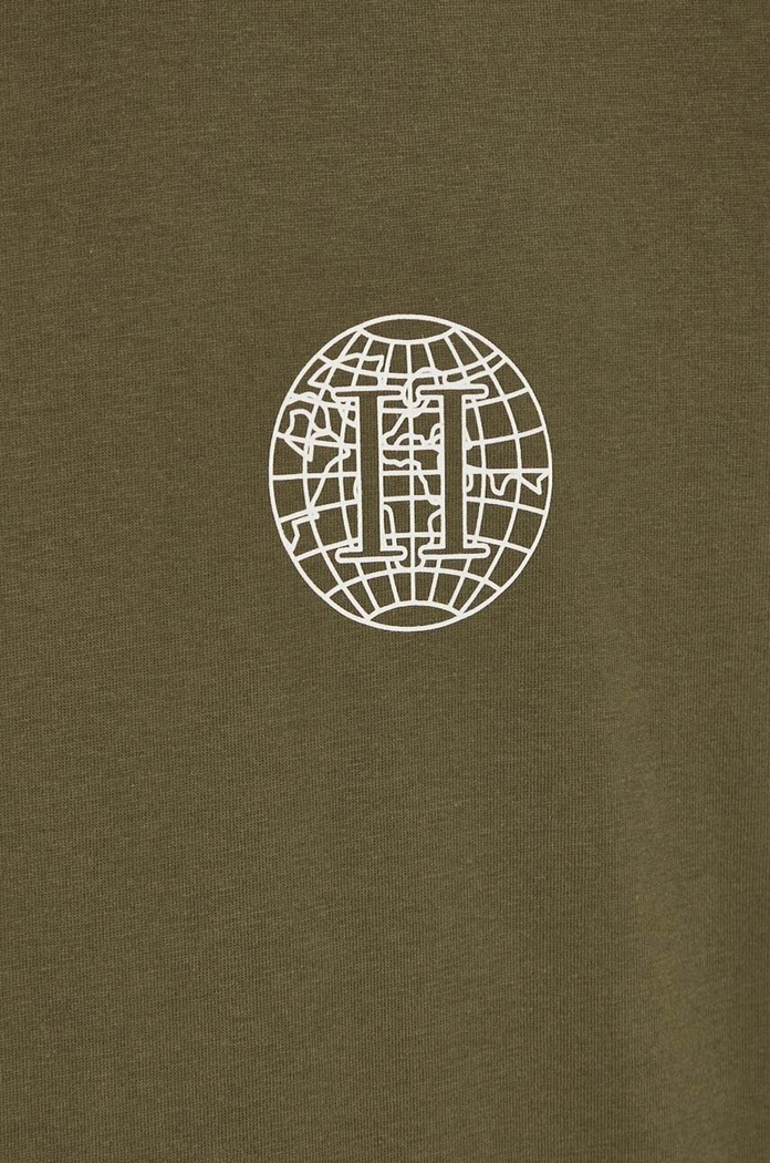 Les Deux t-shirt bawełniany LDM101164 zielony