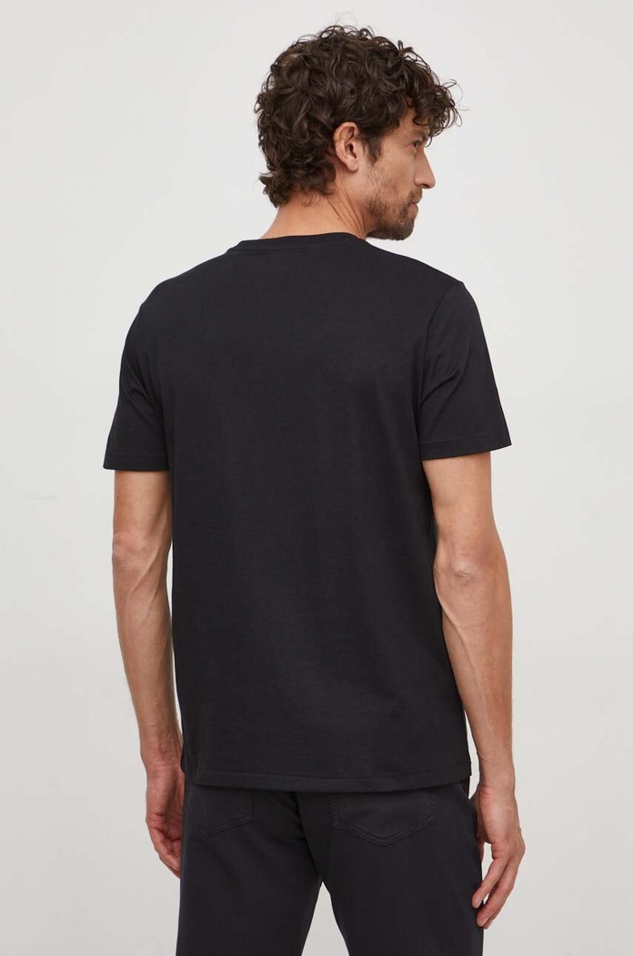 Ρούχα Βαμβακερό μπλουζάκι Polo Ralph Lauren 714931650 μαύρο