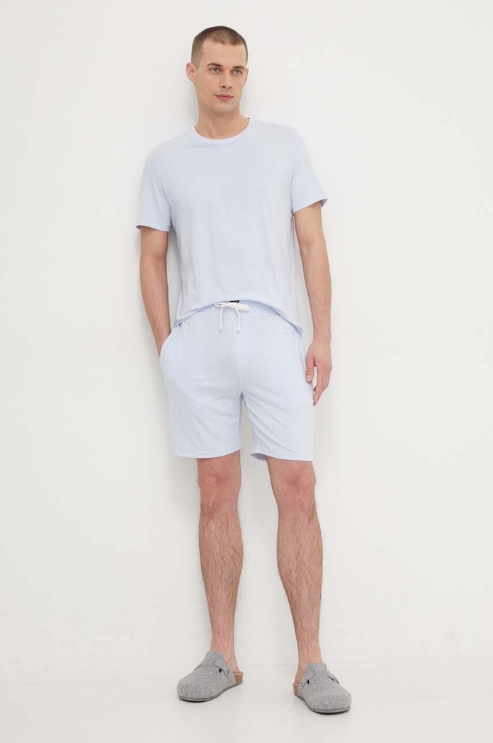 Homewear majica kratkih rukava Polo Ralph Lauren 714931651 plava SS24