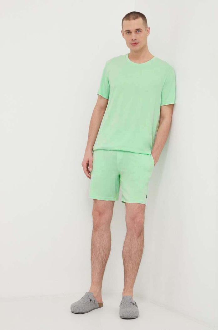 Μπλουζάκι lounge Polo Ralph Lauren 714931651 πράσινο SS24