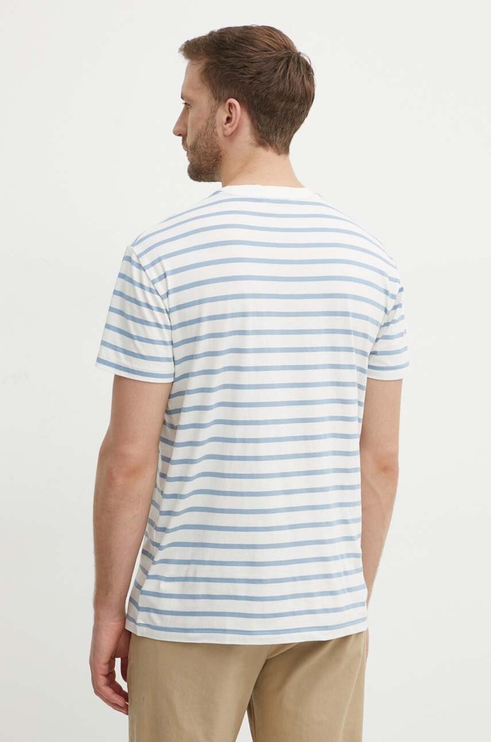 Odzież Polo Ralph Lauren t-shirt bawełniany 710934662 beżowy