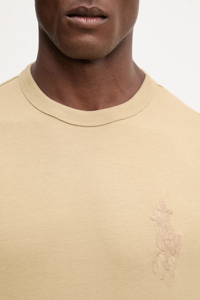 Polo Ralph Lauren cotton t-shirt 710936509 beige