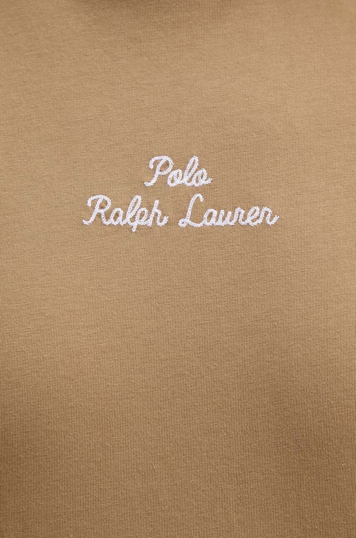 Polo Ralph Lauren t-shirt bawełniany 710936585 brązowy