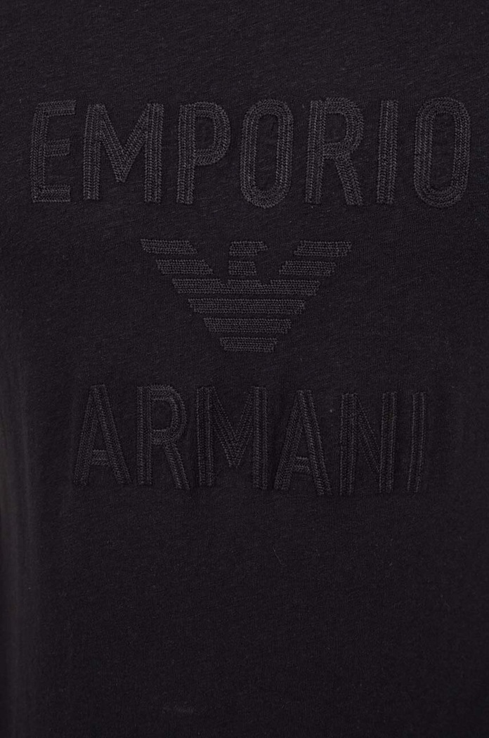 Tričko Emporio Armani Underwear černá 211818.4R485