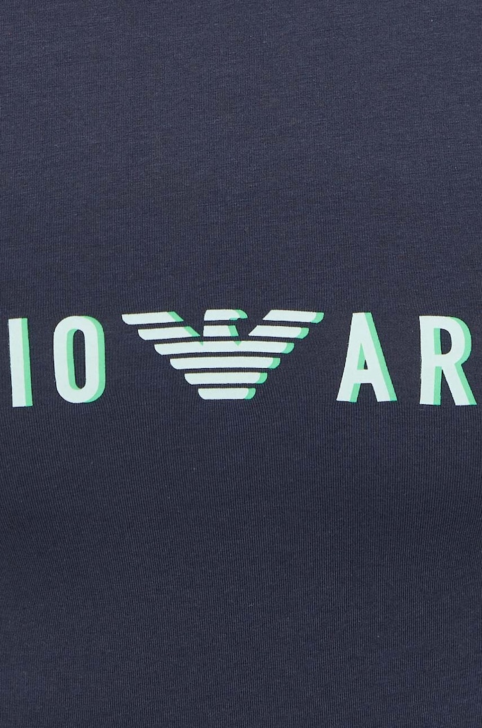 Emporio Armani Underwear tricou lounge 111035.4R516 bleumarin