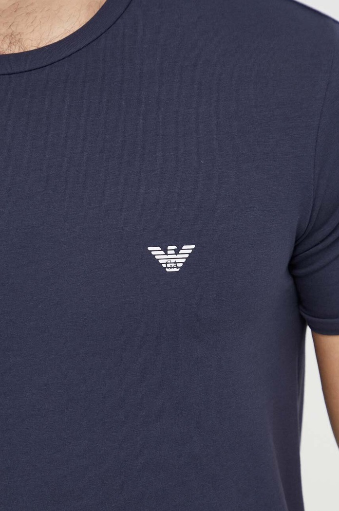 Tričko Emporio Armani Underwear 111890.4R717 námořnická modř