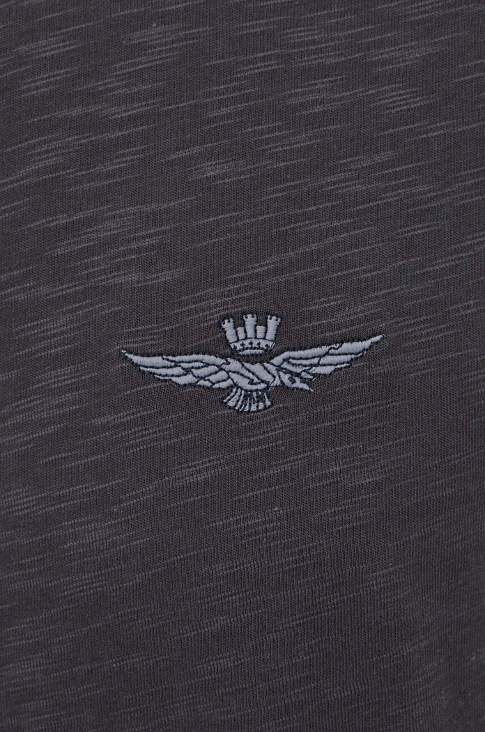Aeronautica Militare t-shirt bawełniany TS2199J628 szary
