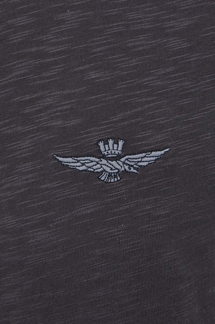 Aeronautica Militare t-shirt bawełniany TS2199J628 szary