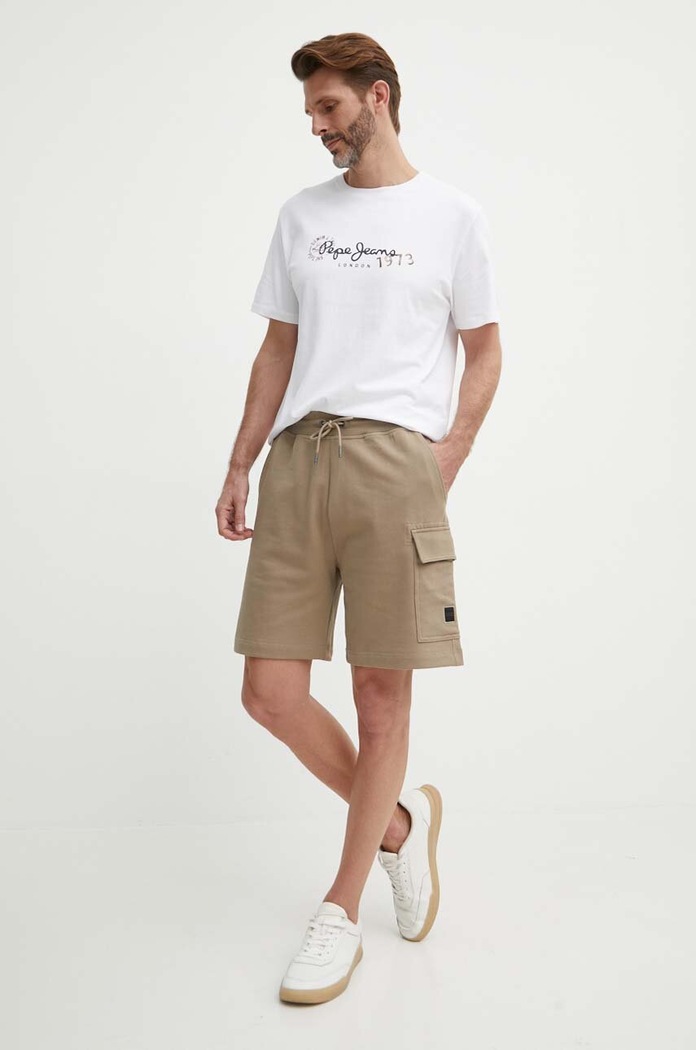 Μπλουζάκι Pepe Jeans CAMILLE CAMILLE PM509373 λευκό SS24