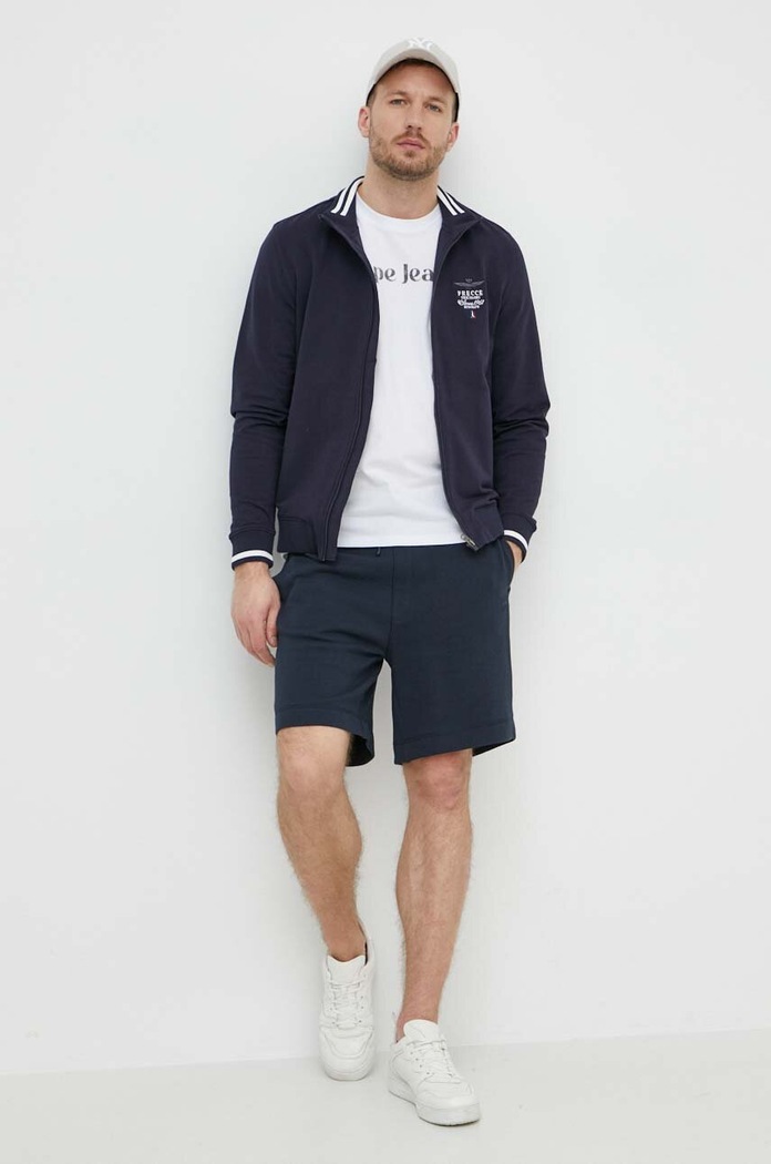 Bavlnené tričko Pepe Jeans CLIFTON PM509374 biela SS24