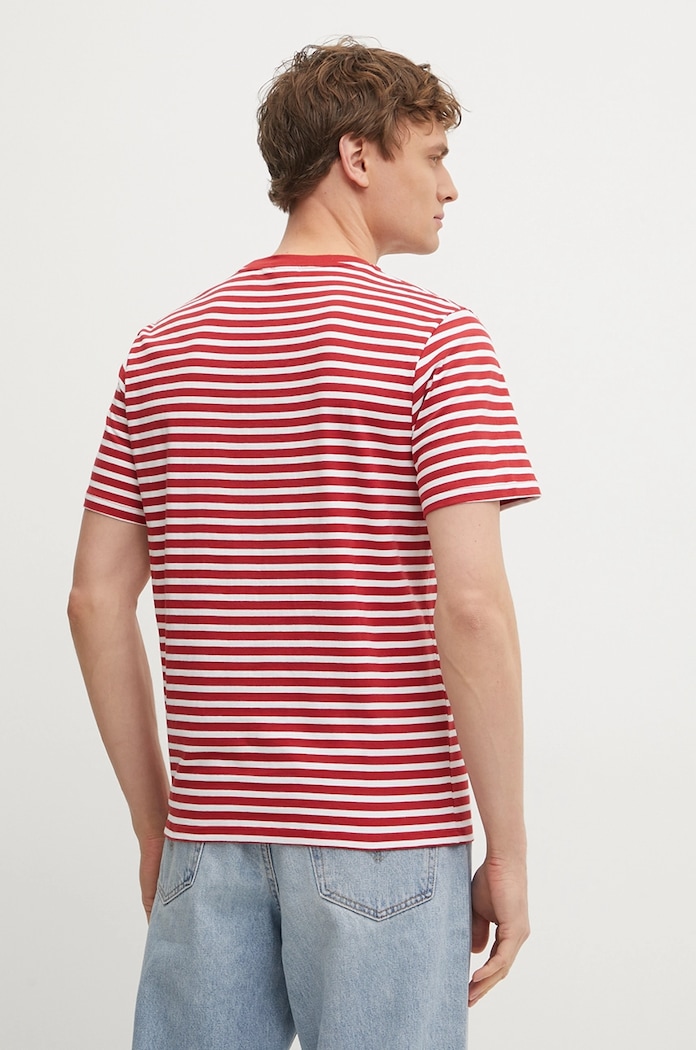 Oblečenie Bavlnené tričko Pepe Jeans PM509391 červená