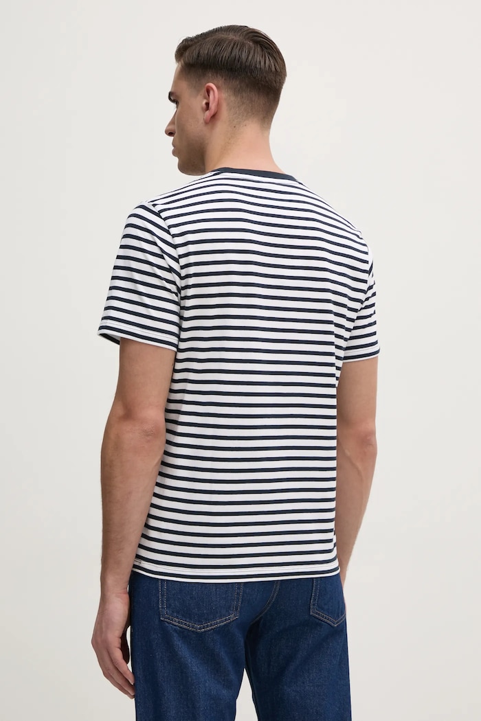Ρούχα Βαμβακερό μπλουζάκι Pepe Jeans CANE PM509391 σκούρο μπλε
