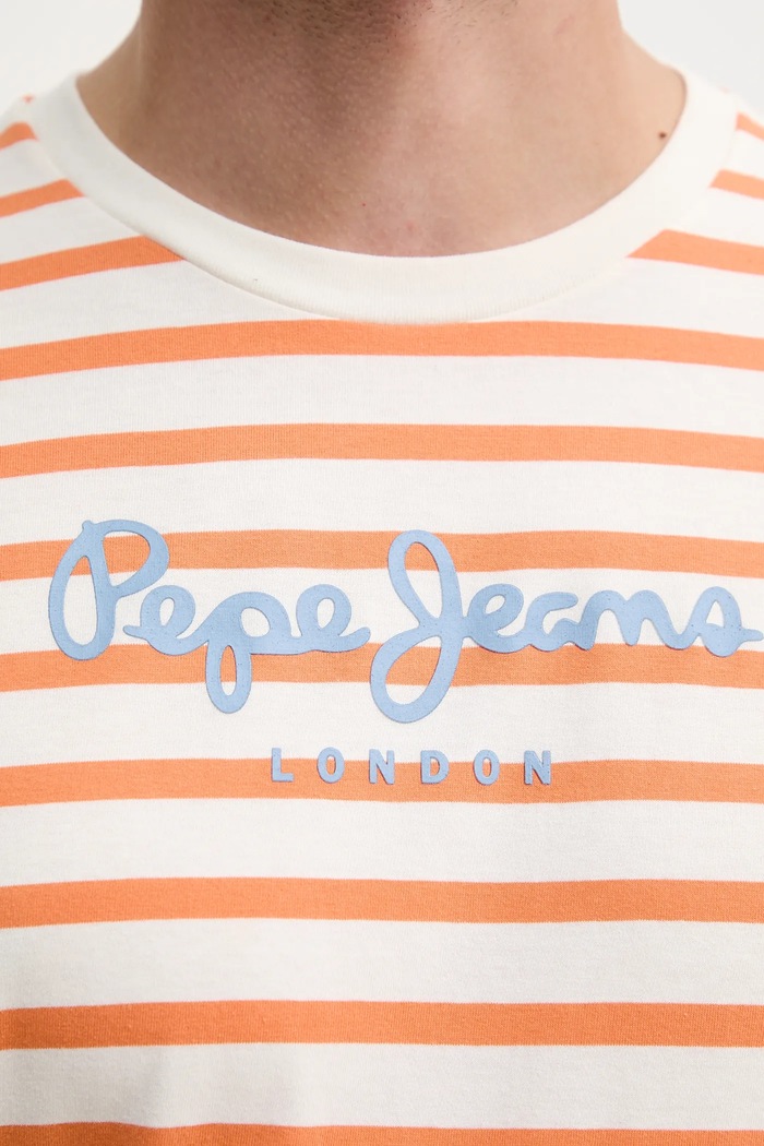 Pepe Jeans tricou din bumbac PM509407 alb