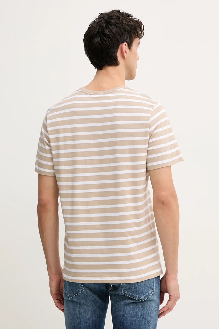 Îmbrăcăminte Pepe Jeans tricou din bumbac PM509407 bej