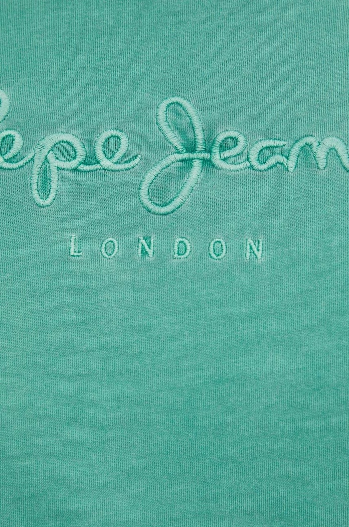 Pepe Jeans pamut póló PM509418 zöld
