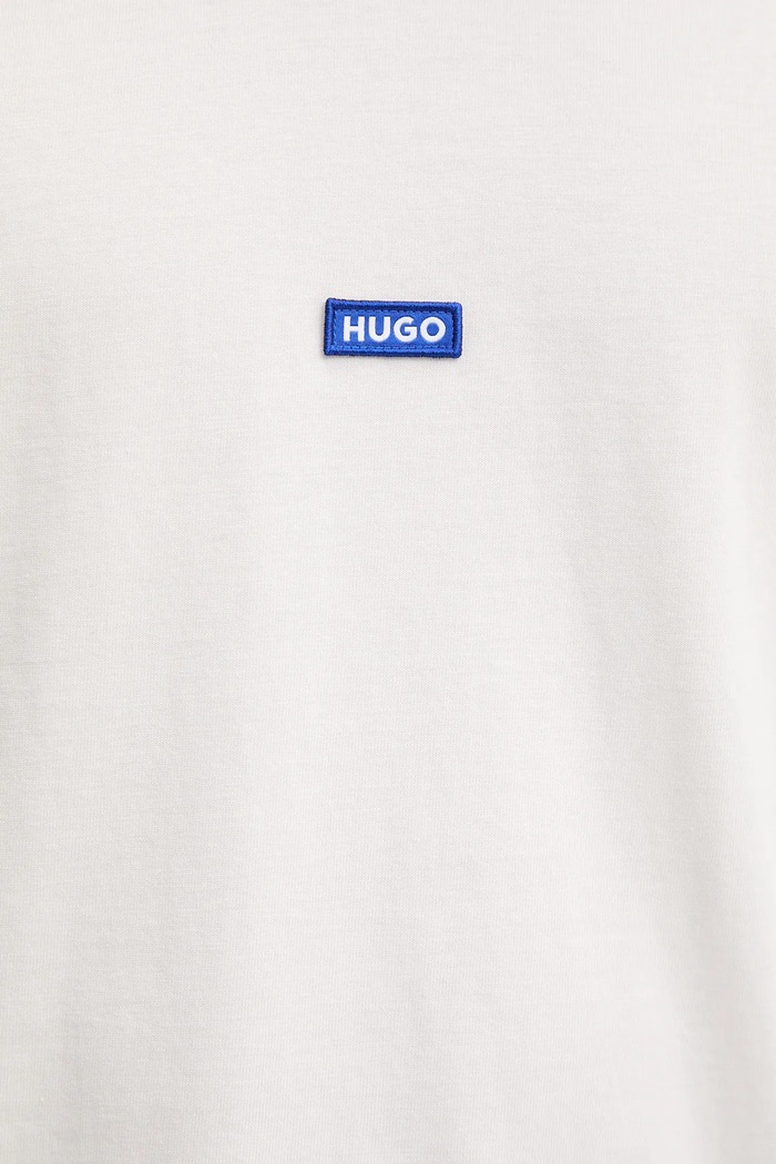 HUGO Blue tričko pánske bavlnené Nieros 50509991 béžová