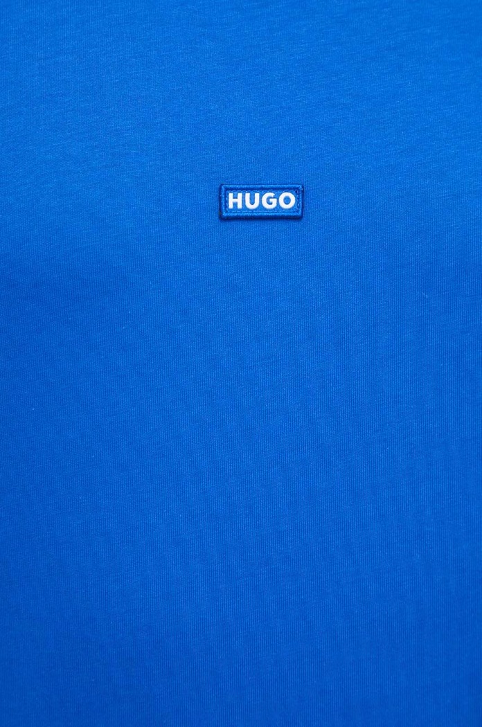 Oblečenie HUGO Blue tričko pánske bavlnené Nieros 50509991 modrá