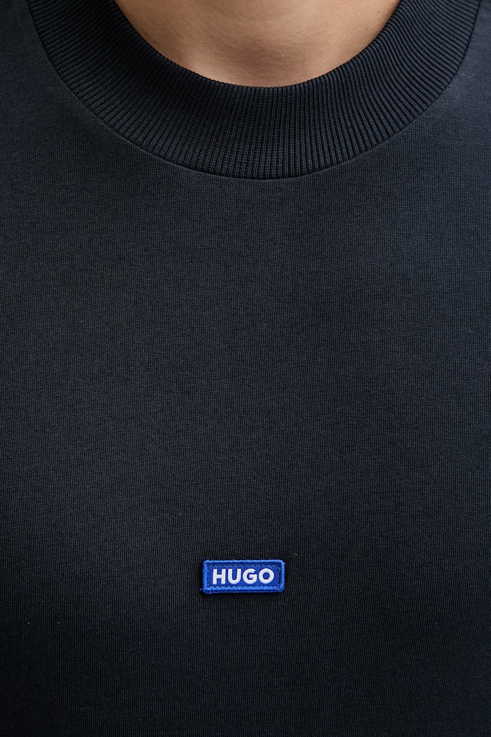 HUGO Blue tricou bărbătesc bumbac Nieros 50509991 bleumarin