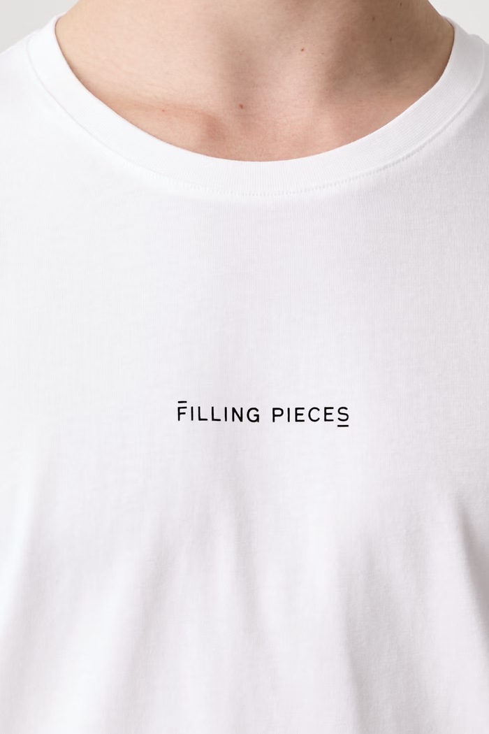 Filling Pieces Slim уголемена тениска от памук мъжка 412420502127.110