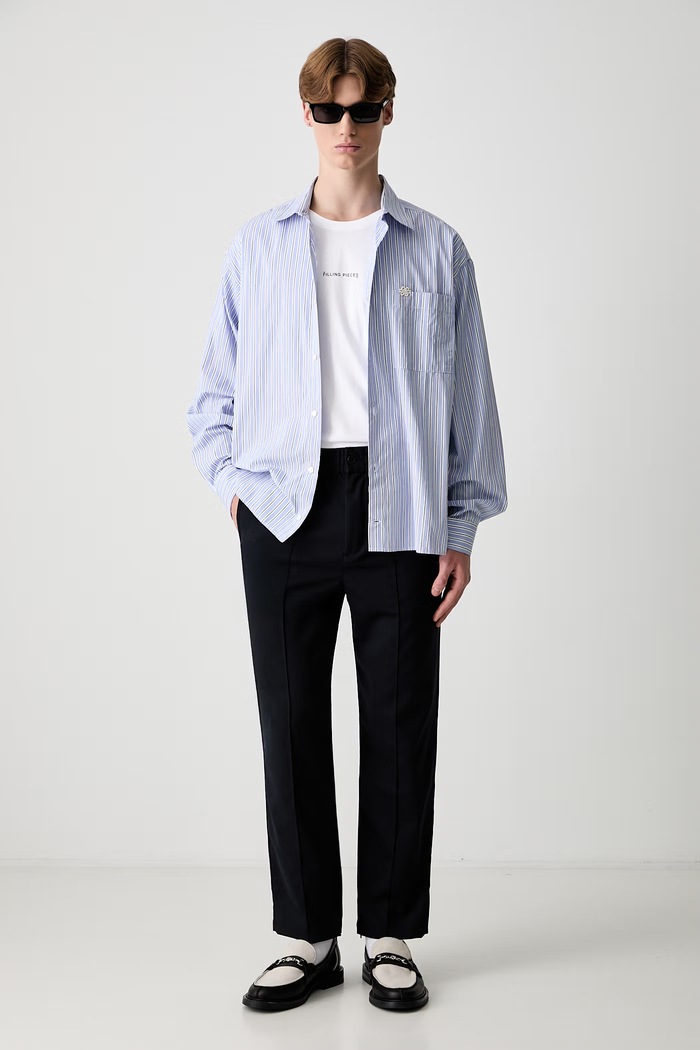 Filling Pieces Slim футболка оверсайз из хлопка для мужчин 412420502127.110