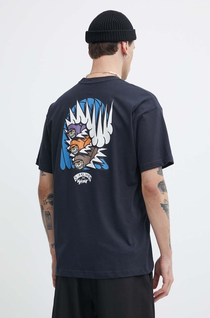 Odzież Billabong t-shirt bawełniany ABYZT02234 czarny