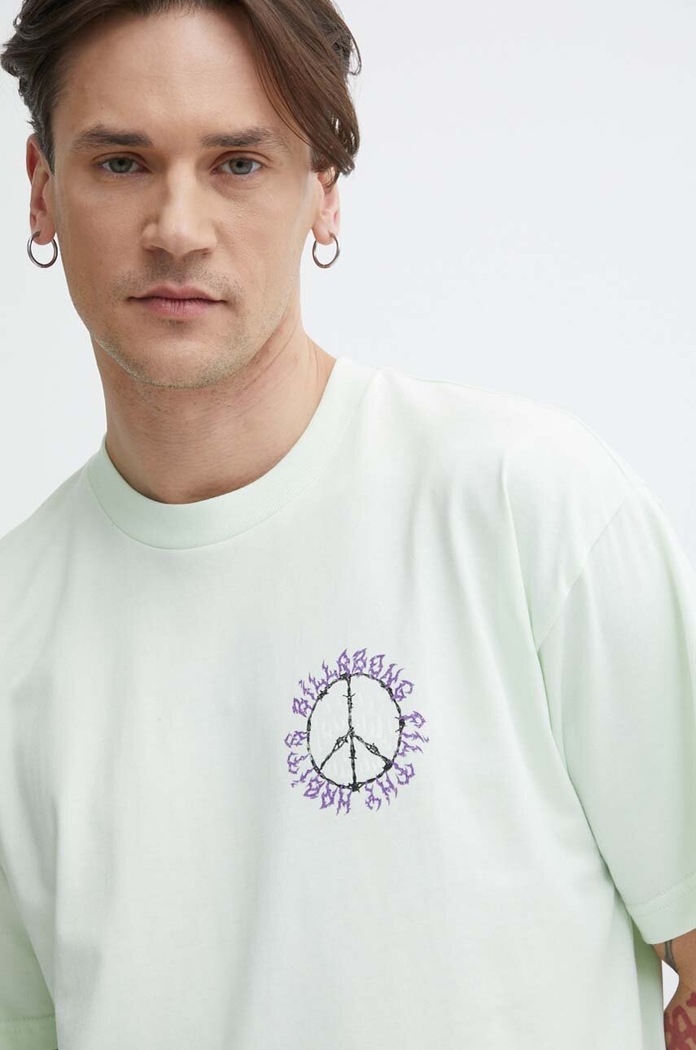 Tricou din bumbac Billabong turcoaz ABYZT02313