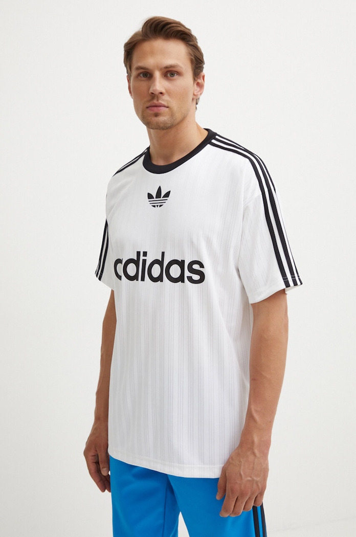 adidas Originals t-shirt regular biały IM9459