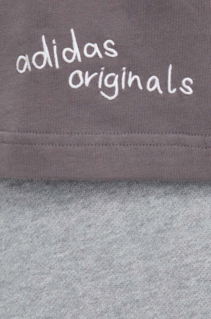 Pamučna majica adidas Originals IM9680 siva