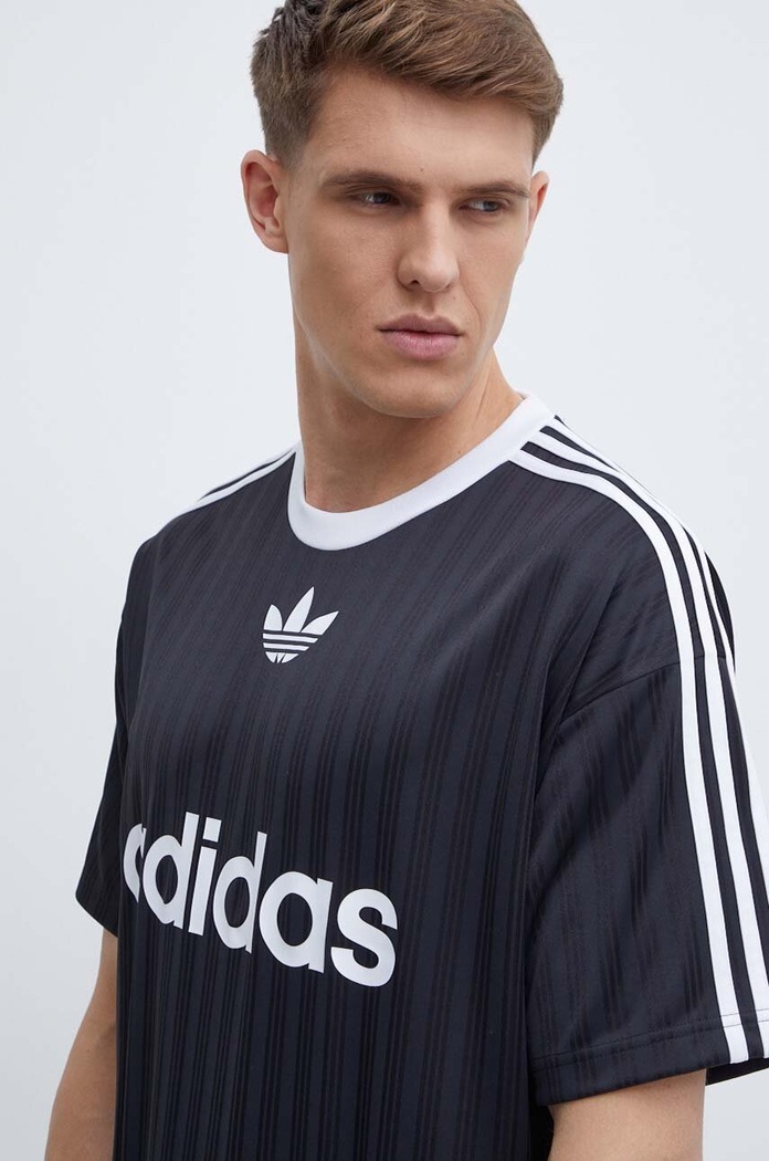 adidas Originals T-shirt Adicolor fekete IU2341