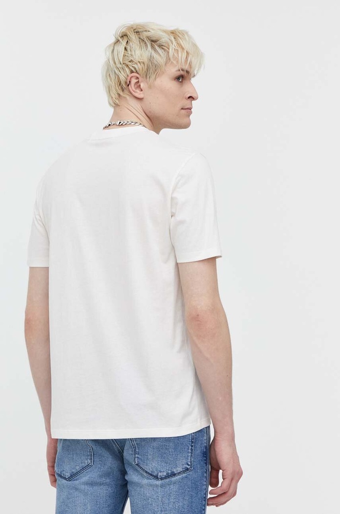 Îmbrăcăminte HUGO tricou din bumbac 50515282 bej