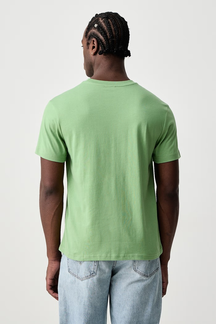 United Colors of Benetton Tričko pánské bavlněné 3MI5J1AF7 zelená SS26