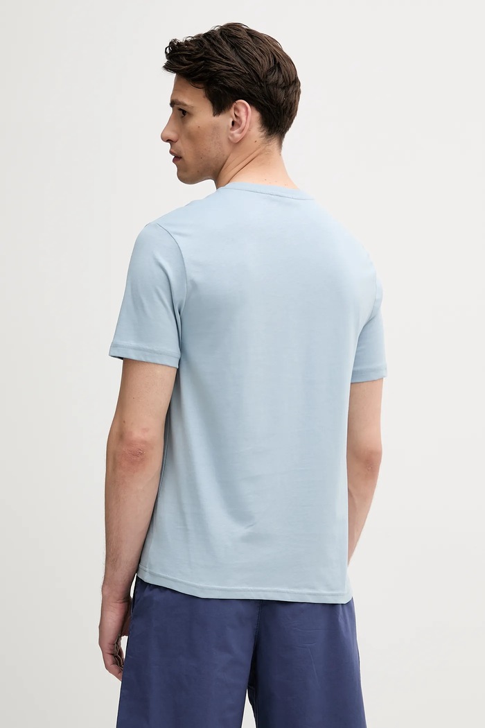 Odzież United Colors of Benetton t-shirt bawełniany 3MI5J1AF7 niebieski