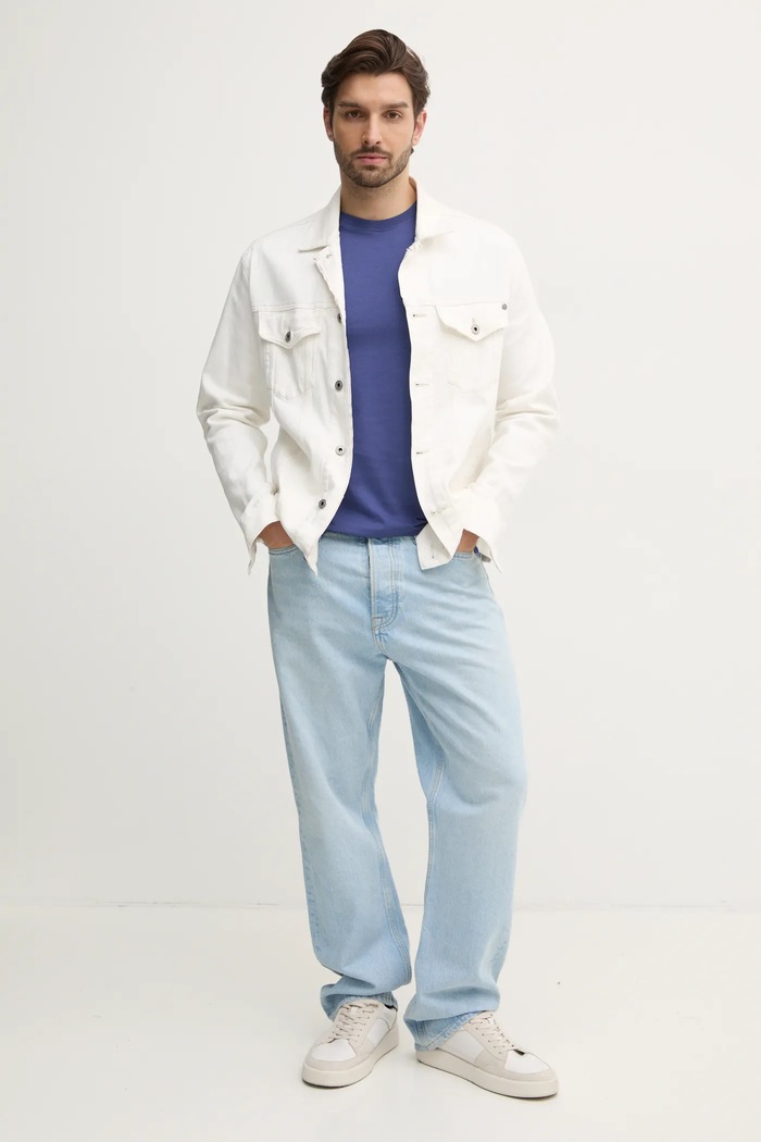 Bavlněné tričko United Colors of Benetton 3U53J1F15 námořnická modř AW25