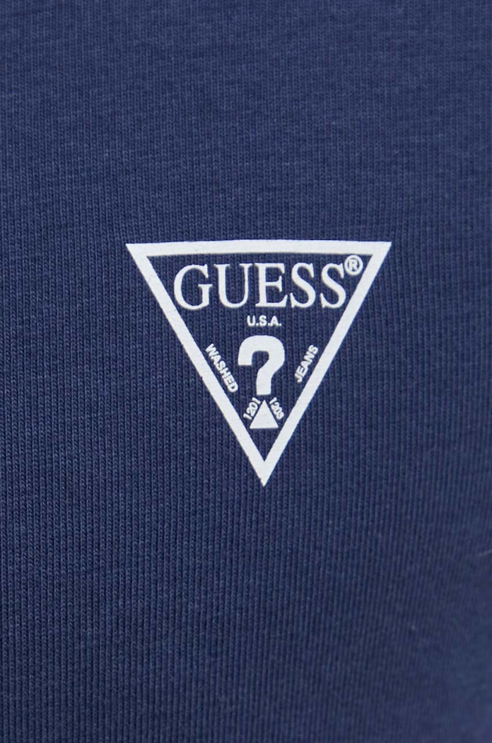 Guess tricou U97M00.KCD31 bleumarin