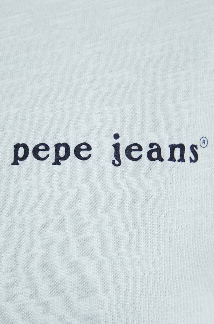Pepe Jeans tricou din bumbac CLAUS PM509368 albastru